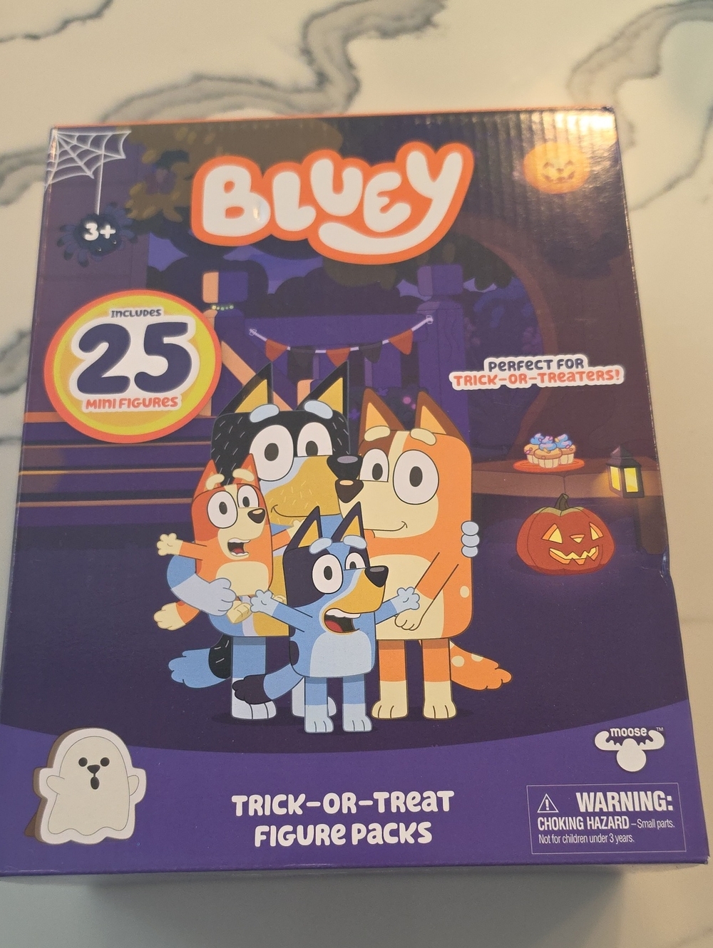 Bluey Trick-or-Treat Figure Packs - 25-Halloween-Party Favors- Mystery Box - New